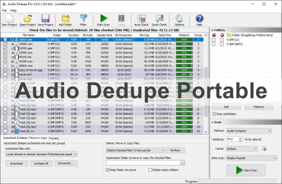 audio-dedupe-portable