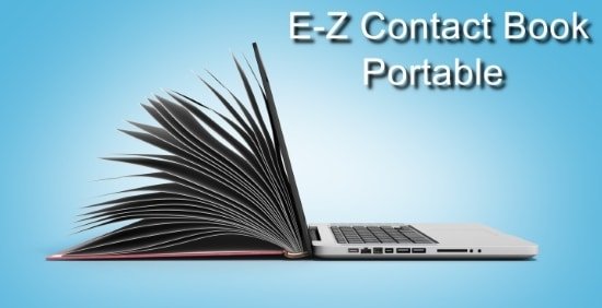 ez contact book portable