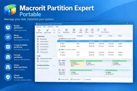 macrorit partition expert portable
